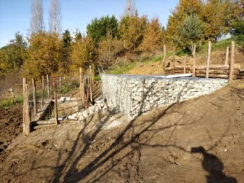 Réalisation d'une phytoépuration à Saint-Urcisse 81.