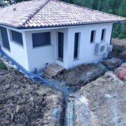 Réalisation des réseaux de VRD d'une maison neuve à Mezens 81.