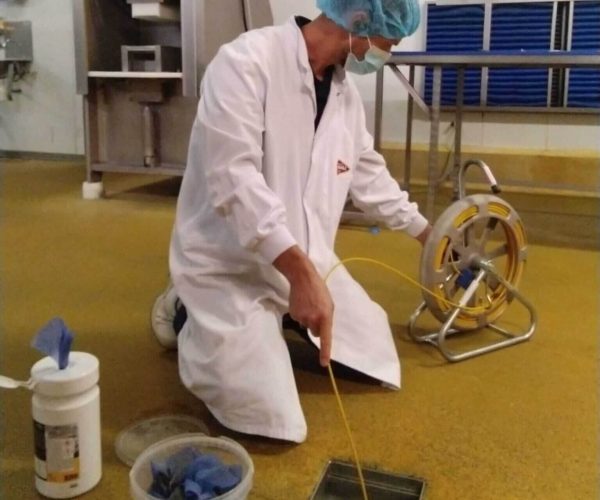 Détection des évacuations dans une usine agroalimentaire.